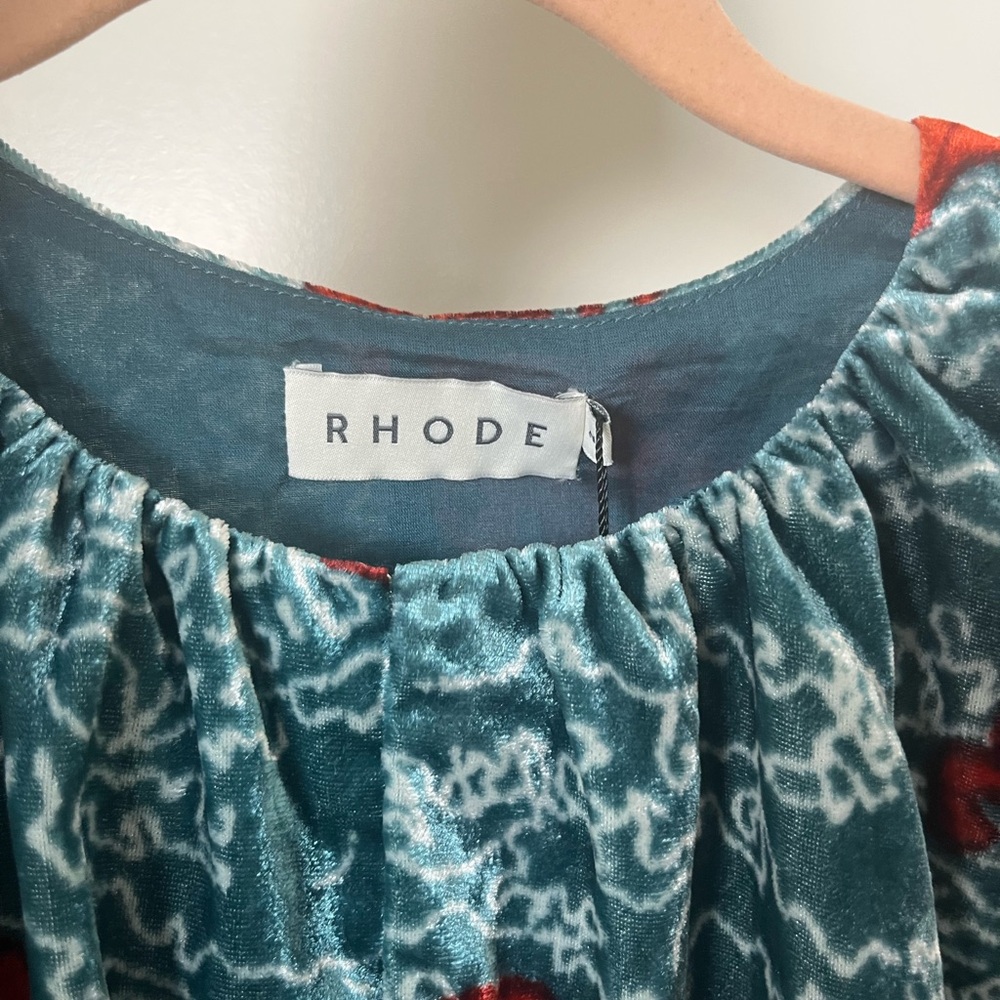 NWT Rhode Aileen Top‎ in Shetland Pony Blue Ice Size 2 - Picture 4 of 6